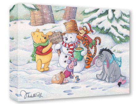 Pooh s Winter Holiday  by Michelle St.Laurent on Sale