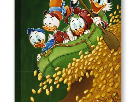 Uncle Scrooge s Wild Ride  by Tim Rogerson | Signed and Numbered Edition Cheap