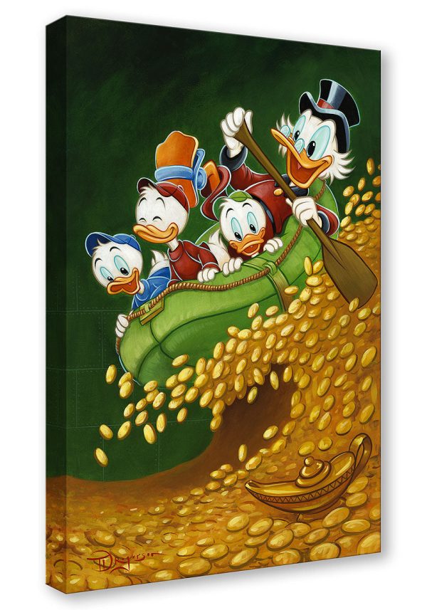 Uncle Scrooge s Wild Ride  by Tim Rogerson | Signed and Numbered Edition Cheap