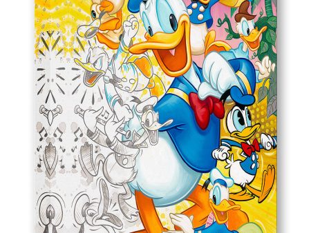 90 Years of Donald  by Tim Rogerson | Signed and Numbered Edition Hot on Sale