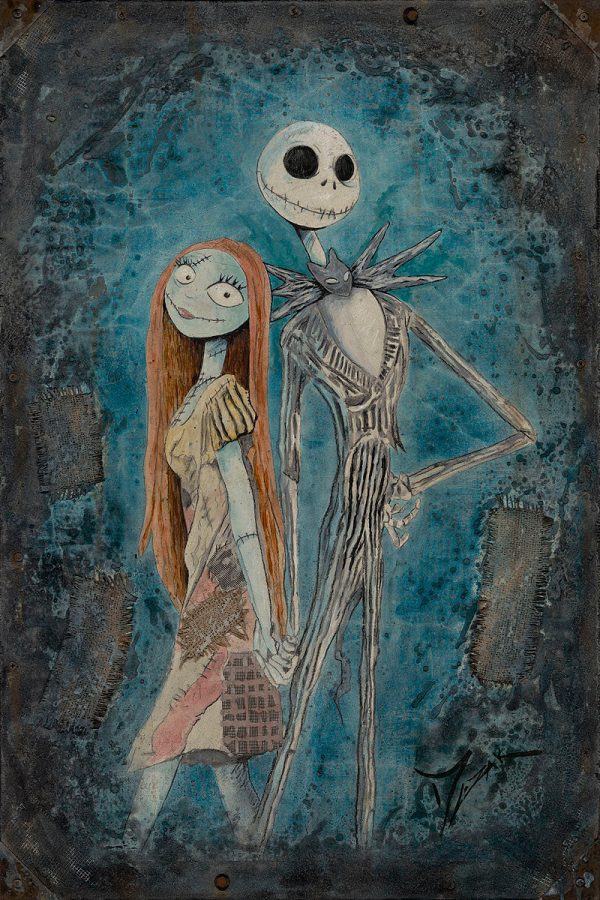 Jack and Sally  by Trevor Mezak | Signed and Numbered Edition Cheap