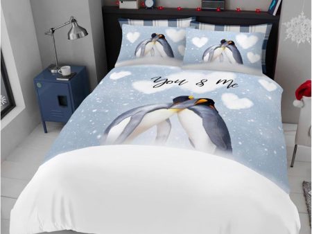 Xmas Penguin Bedding Hot on Sale