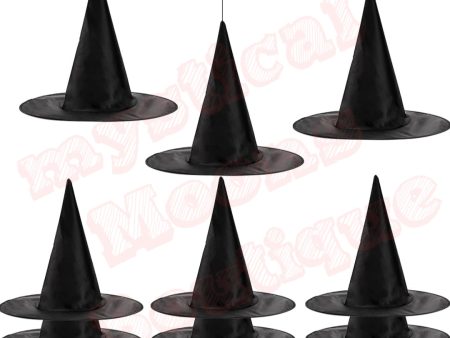 12 Pcs Halloween Hanging Swirl Decorations and Witch Hats, Haunted House Chandelier Decoration Halloween Party Decorations Party Supplies Supply