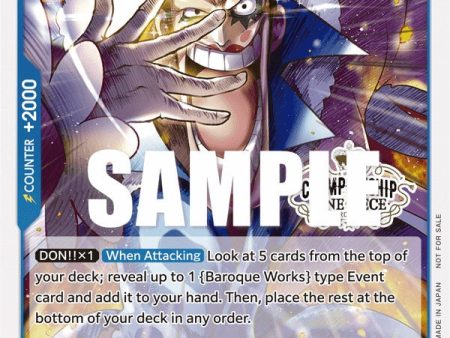 Mr.2.Bon.Kurei (Bentham) (Store Championship Participation Pack Vol. 2) (OP01-084) - One Piece Promotion Cards Foil [Promo] For Discount