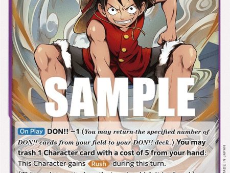 Monkey.D.Luffy (OP03-070) - Pillars of Strength Foil [Rare] Hot on Sale