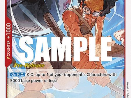 Usopp (OP04-003) - Kingdoms of Intrigue Pre-Release Cards  [Uncommon] Online Sale