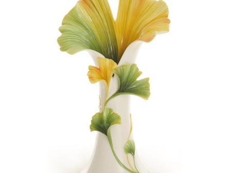 Franz Collection Spa Gingko Vase FZ01948 Online