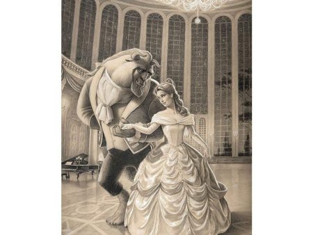 Disney Fine Art - A Dance with Beauty Online Hot Sale