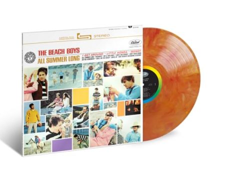 THE BEACH BOYS - THE BEACH BOYS ALL SUMMER LONG SUNRISE VINYL RECORD LP Sale