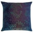 Kevin O Brien Snakeskin Velvet Pillow SNP-H21-22 Cheap