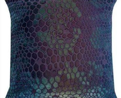 Kevin O Brien Snakeskin Velvet Pillow SNP-H21-22 Cheap