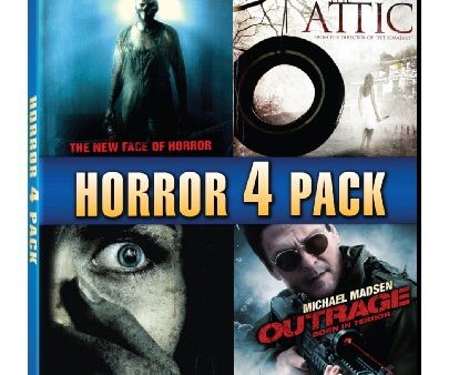 MIDNIGHT MOVIE ATTIC CRVER OUTRAGE - DVD-HORRO 4 PACK-VOL 1 Fashion