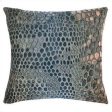 Kevin O Brien Snakeskin Velvet Pillow SNP-H54-22 Online Hot Sale