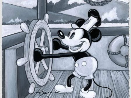 Disney Fine Art - Willie at the Helm Cheap