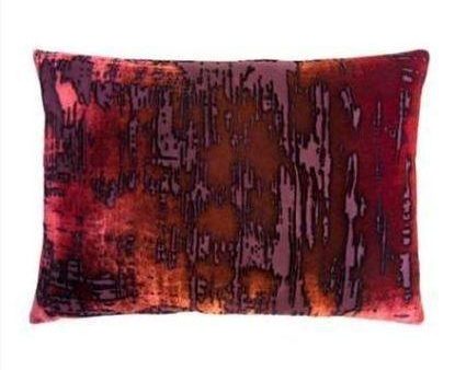 Kevin O Brien Brushstroke Velvet Lumbar Pillow BSP-H41-1420 Online Sale