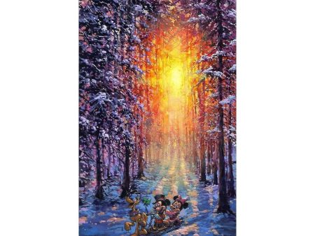 Disney Fine Art - Winter Sleigh Ride Online