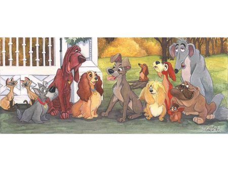 Disney Fine Art - A Dog s Life Sale