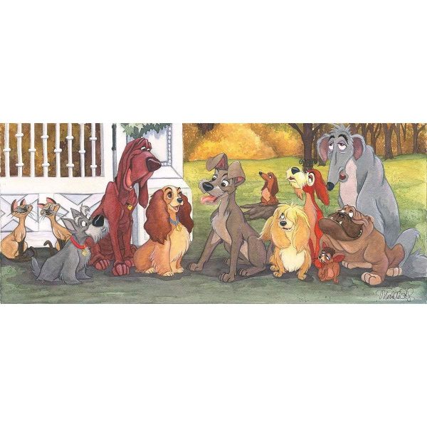 Disney Fine Art - A Dog s Life Sale