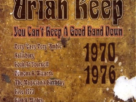 URIAH HEEP - YOU CAN T KEEP A GOOD BAND DOWN:  70- 76 Online Hot Sale