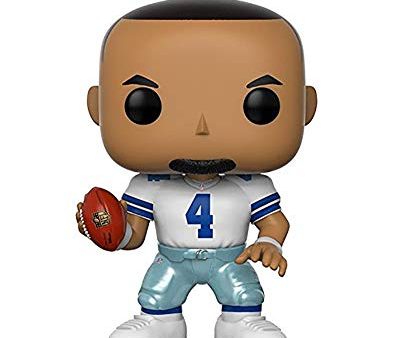 NFL: COWBOYS: DAK PRESCOTT #67 (WHITE JERSEY) - FUNKO POP! Online now