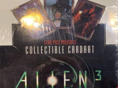 ALIEN 3 (TRADING CARDS-36 PACKS) - STAR PICS INC.1992-SEALED BOX Fashion