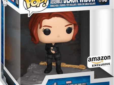 AVENGERS ASSEMBLE: BLACK WIDOW #588 - FUNKO POP!-DELUXE-EXCLSUIVE Online