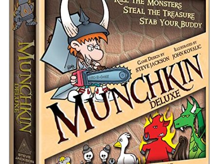 MUNCHKIN DELUXE - BOARDGAME Online now